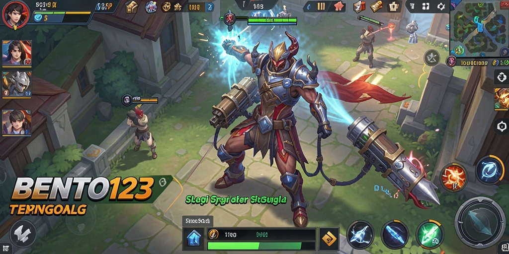 Tampilan gameplay SLG yang menarik di BENTO123.