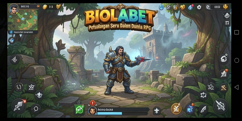 Tampilan gameplay BIOLABET dengan pertempuran dinamis yang seru.