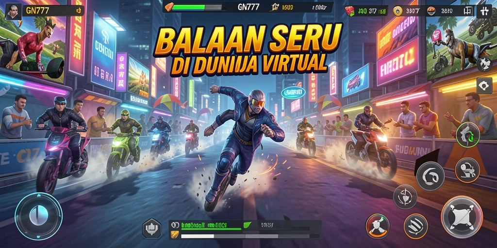 Tampilan utama gameplay GN777 yang seru dan menegangkan.