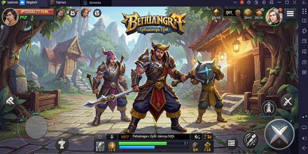 Tampilan gameplay menakjubkan dari JPTOGEL77 yang penuh aksi.