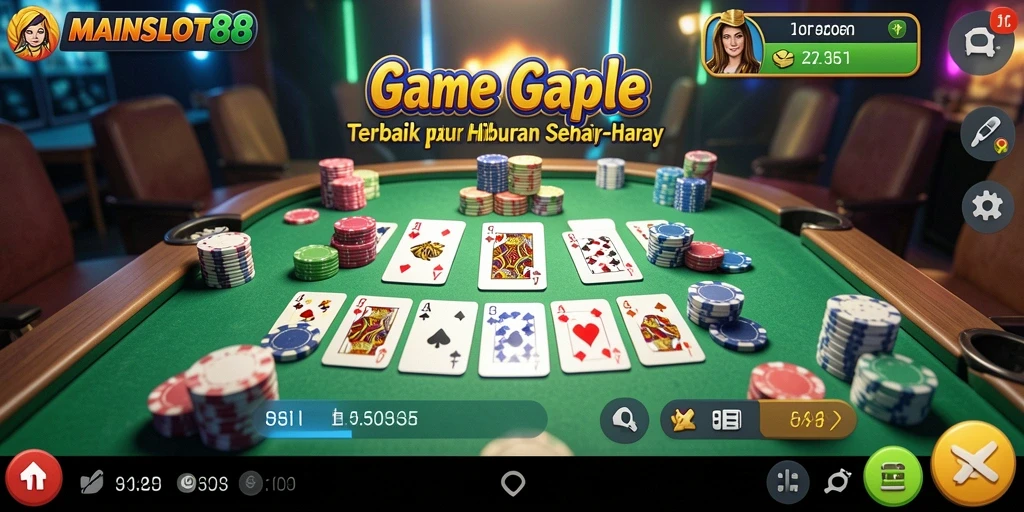 Tampilan utama gameplay MAINSLOT88 yang menarik dan interaktif.