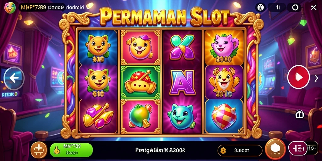 Tangkapan layar utama MVP789 menunjukkan gameplay slot yang menarik.