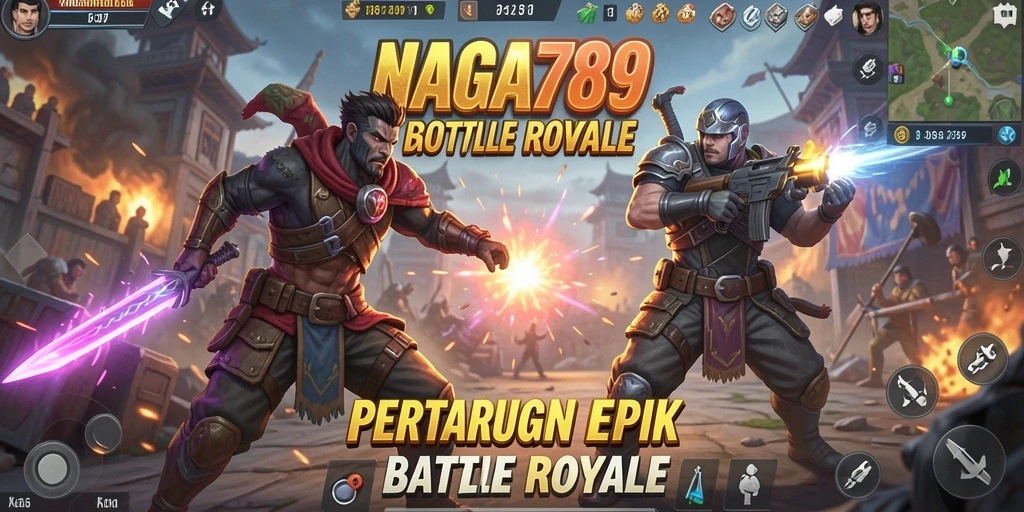 Screenshot gameplay NAGA789 yang mendebarkan saat pertempuran berlangsung.