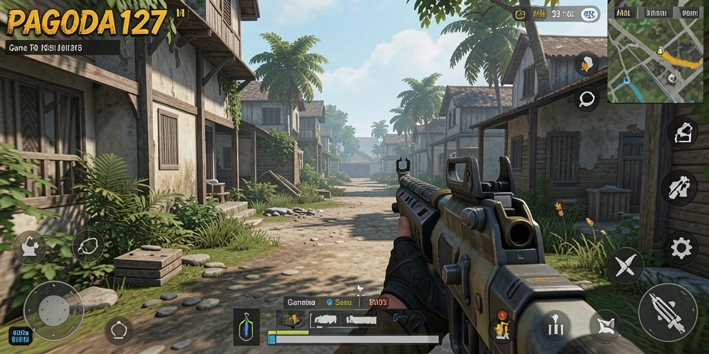 Screenshot menampilkan aksi intens dari gameplay TPS.