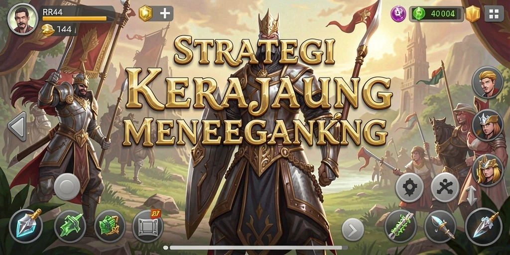 Tampilan gameplay menarik dari RR44 dalam mode SLG.