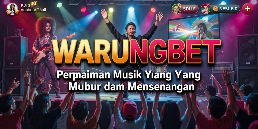 Tampilan aksi gameplay musik yang seru dan interaktif.