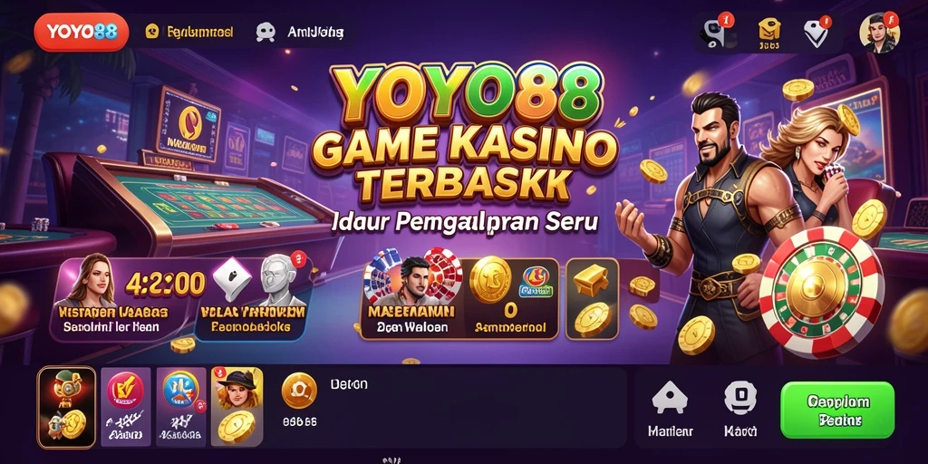Tampilan menakjubkan dari gameplay seru di YOYO88.